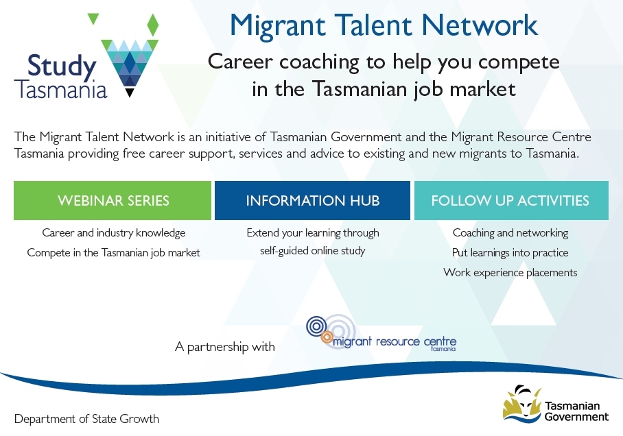 Migrant Talent Network flyer